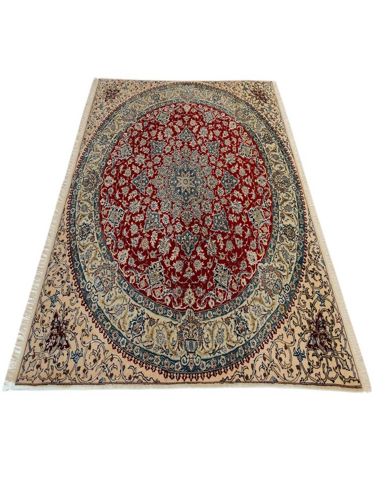 Detail image of 7' 3 x 7' 5 Nain Square Rug