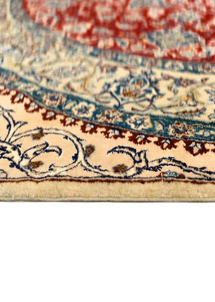 7' 3 x 7' 5 Nain Square Rug