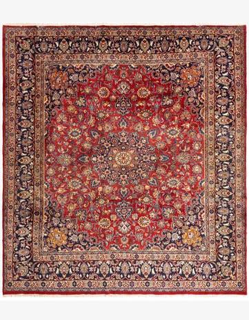 9' 9 x 10' 8 Najafabad Square Rug