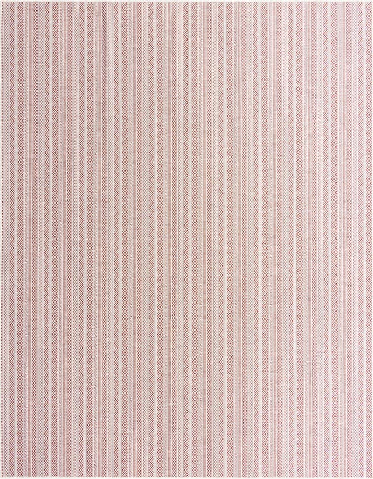 Detail image of 10' x 10' Easy-Clean Ribbon Indoor / Outdoor Square Rug