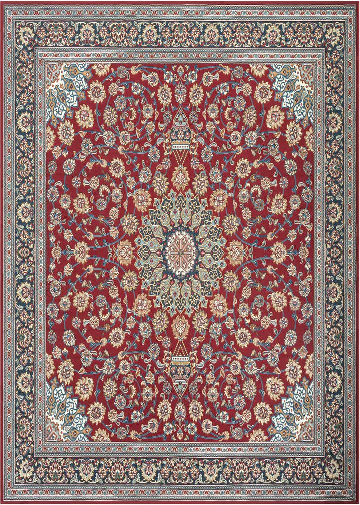 10' x 10' Easy-Clean Traditional Indoor / Outdoor Square Rug
