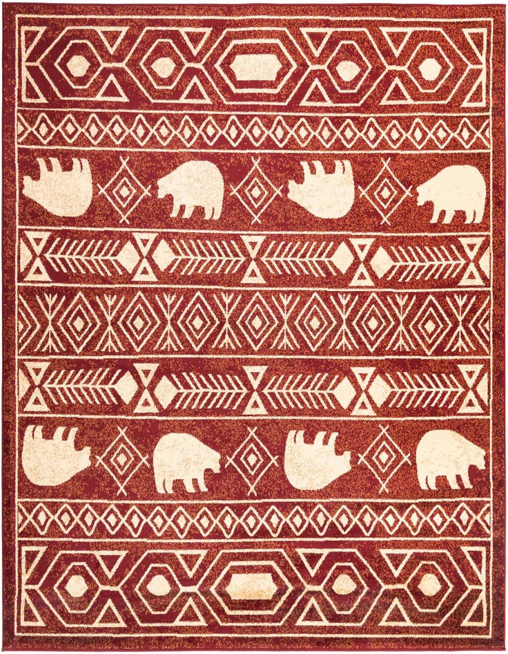Detail image of 7' 10 x 7' 10 Pioneer Square Rug