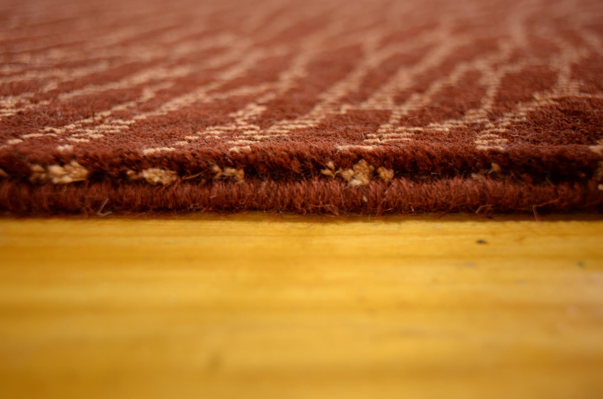 3' 3 x 3' 4 Reproduction Gabbeh Square Rug