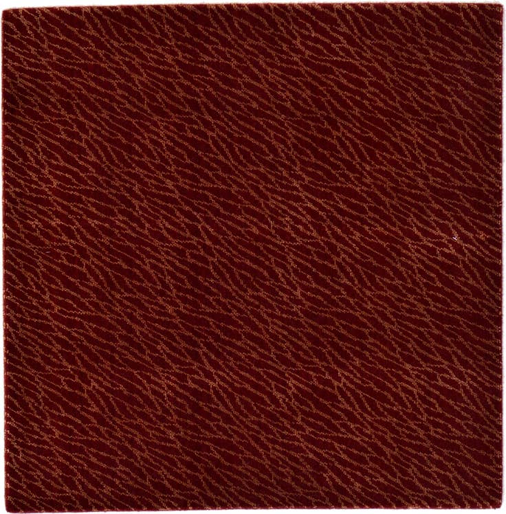 Detail image of 3' 3 x 3' 4 Reproduction Gabbeh Square Rug