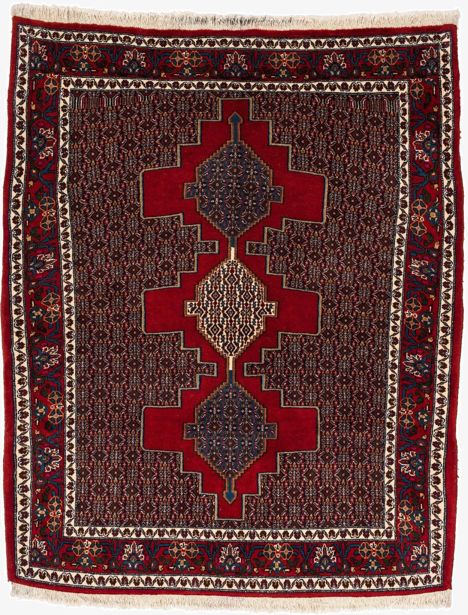 3' 11 x 4' 11 Senneh Square Rug
