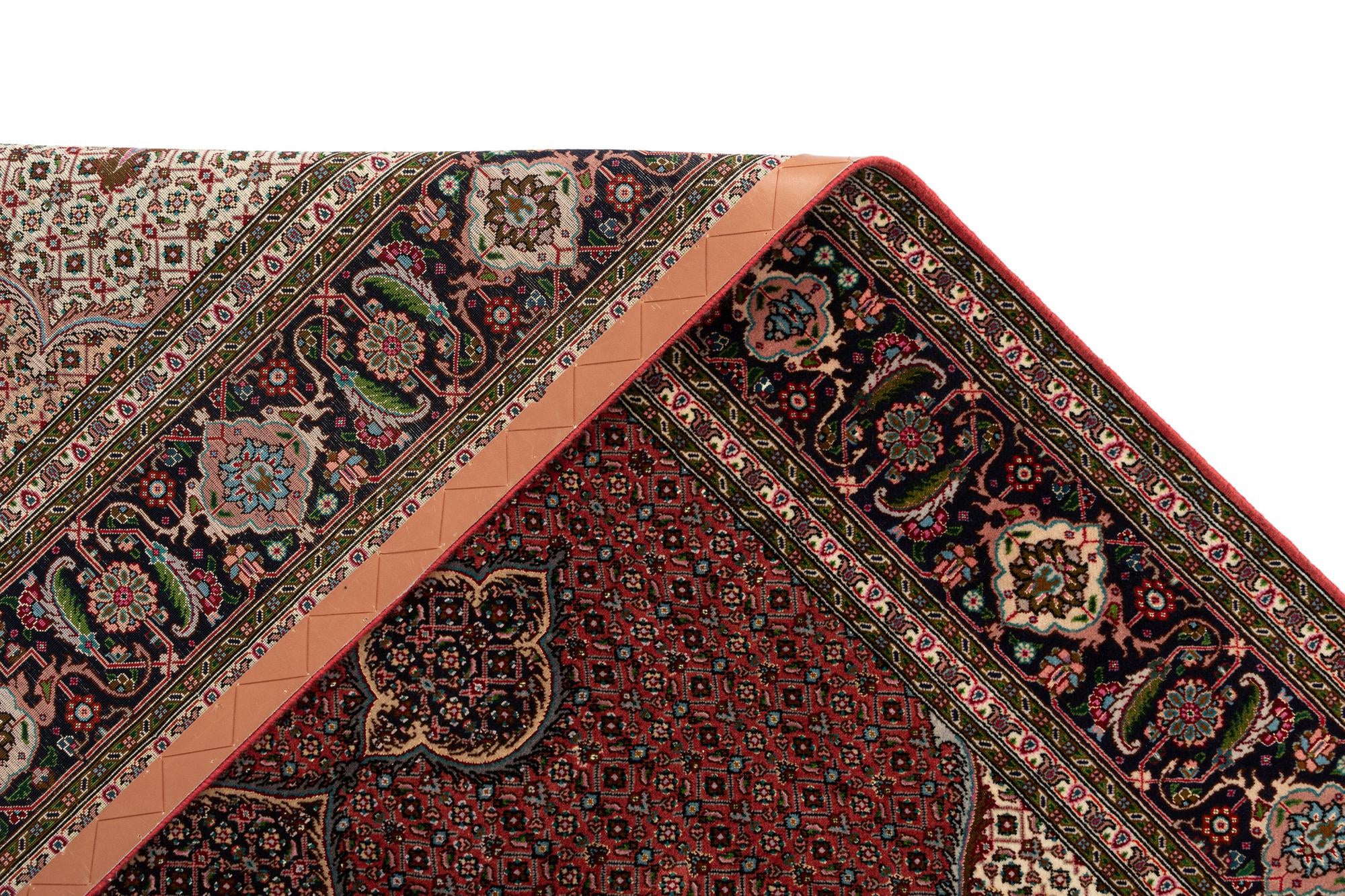 6' 9 x 6' 11 Tabriz Mahi Square Rug