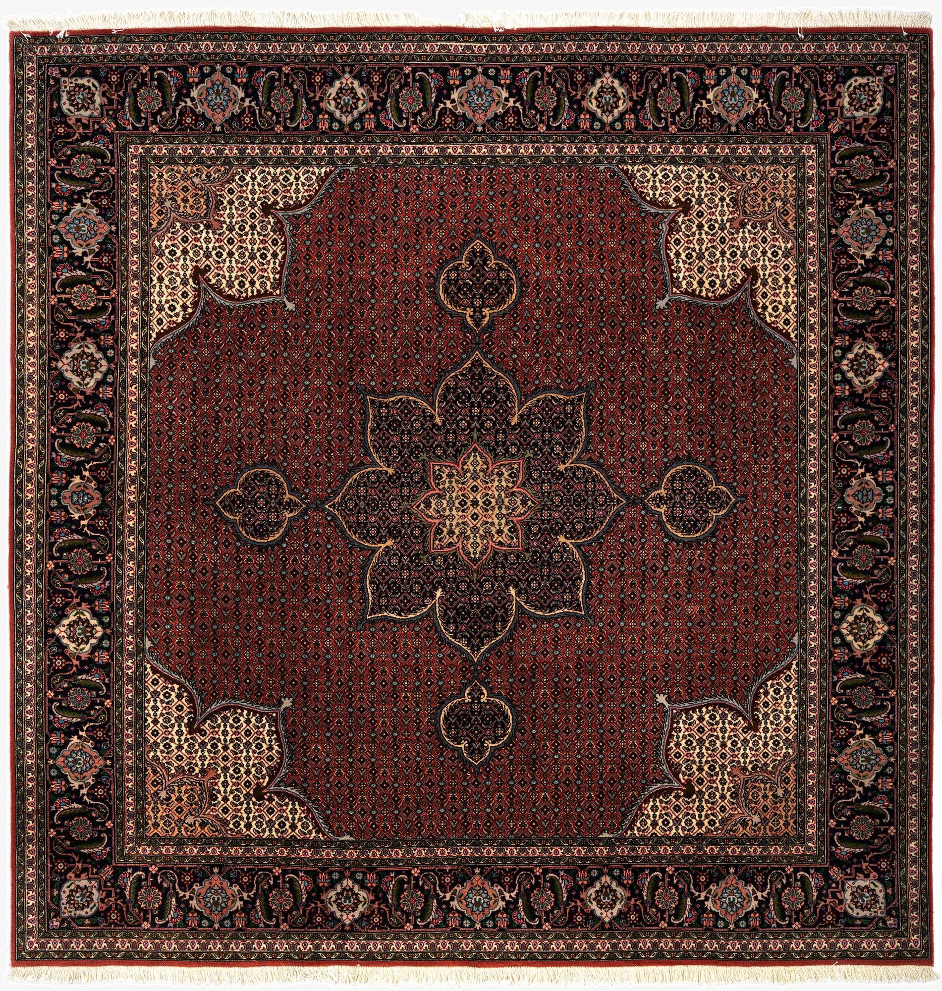 6' 9 x 6' 11 Tabriz Mahi Square Rug