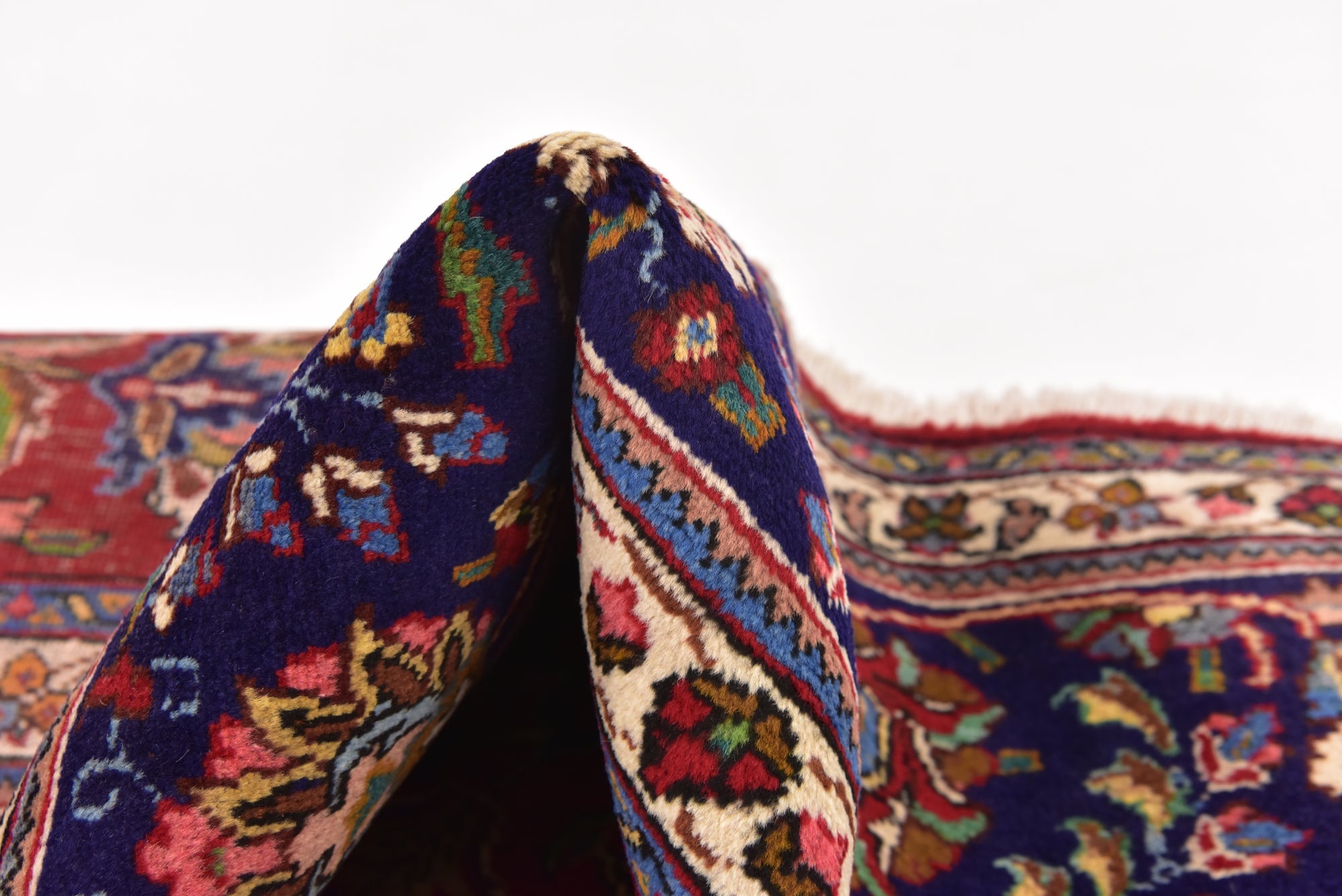 Detail image 9 of 12: 10' x 11' Hand Knotted Tabriz Persian Wool Square Rug