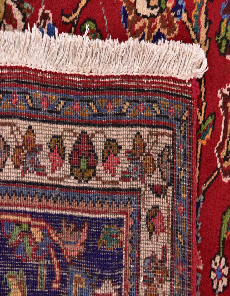 Detail image of 10' x 11' Hand Knotted Tabriz Persian Wool Square Rug