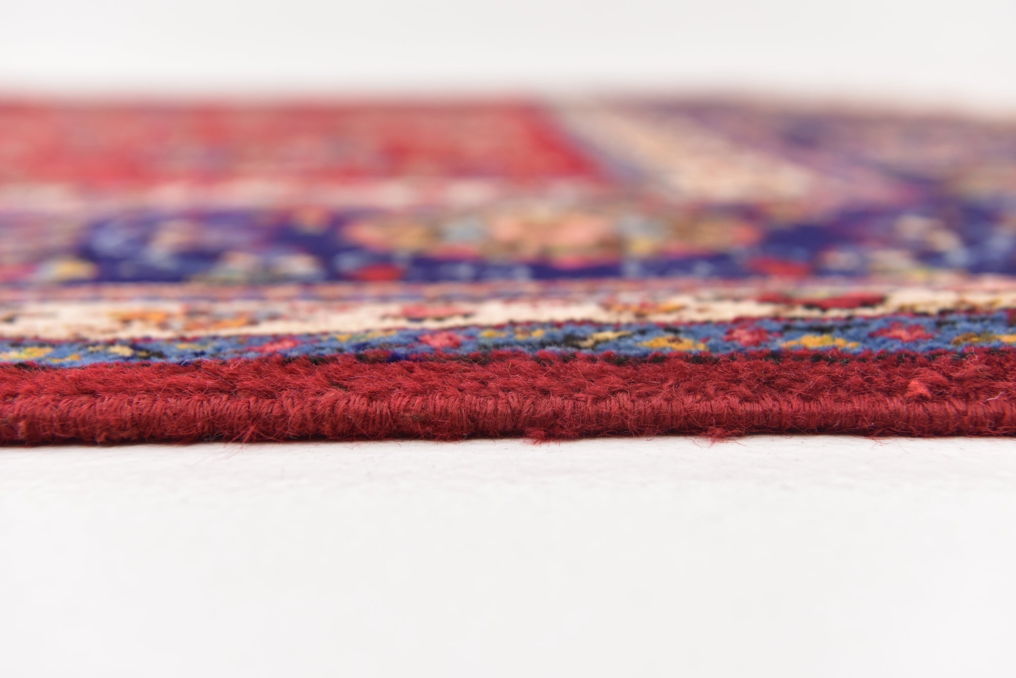 Detail image 7 of 12: 10' x 11' Hand Knotted Tabriz Persian Wool Square Rug