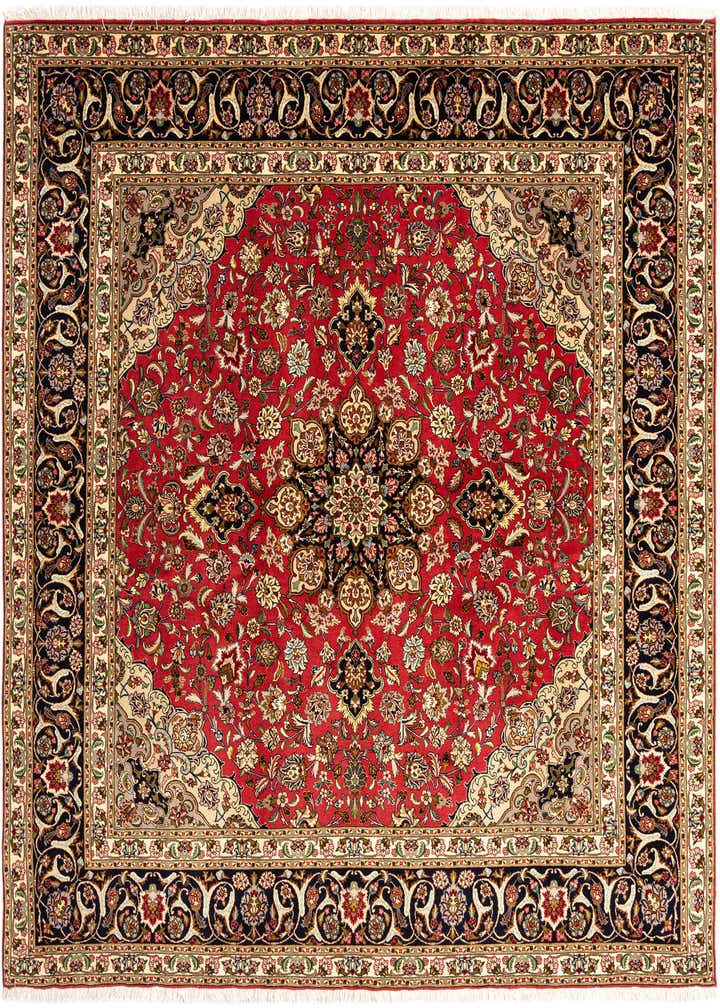 6' 7 x 7' 1 Tabriz Square Rug