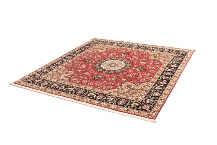 200cm x 205cm Tabriz Quadrat Teppich