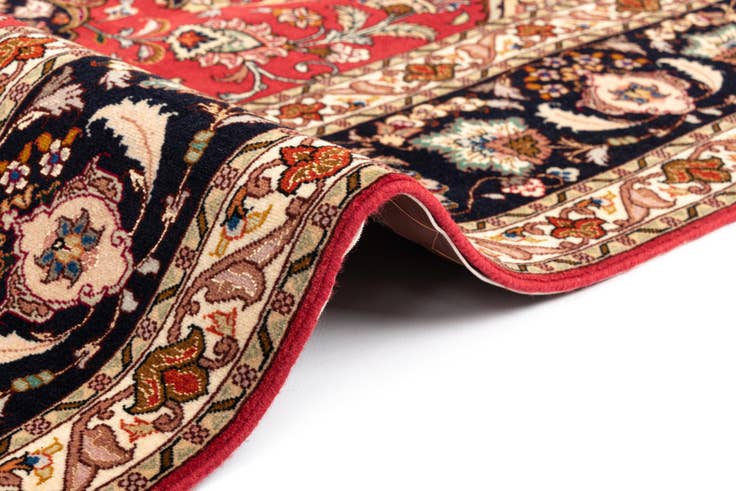Detailansicht von 200cm x 205cm Tabriz Quadrat Teppich
