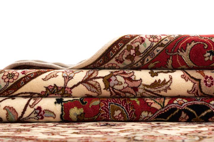 6' 9 x 7' Tabriz Square Rug