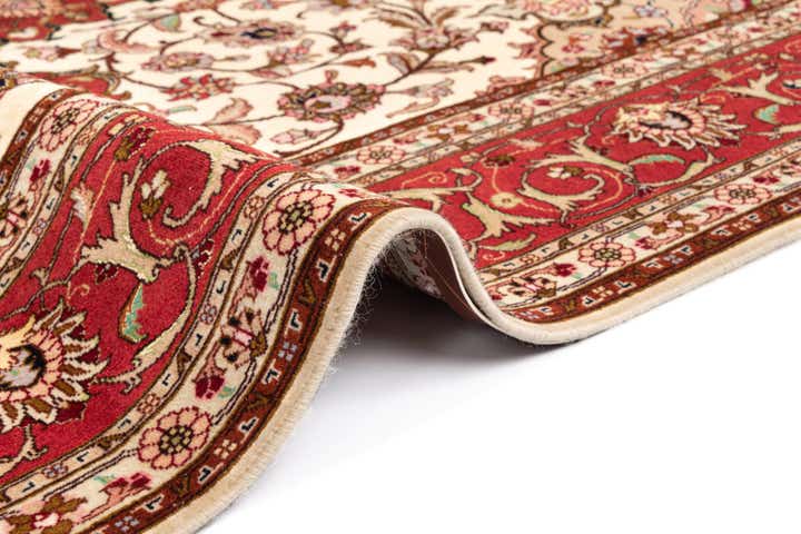 6' 9 x 7' Tabriz Square Rug
