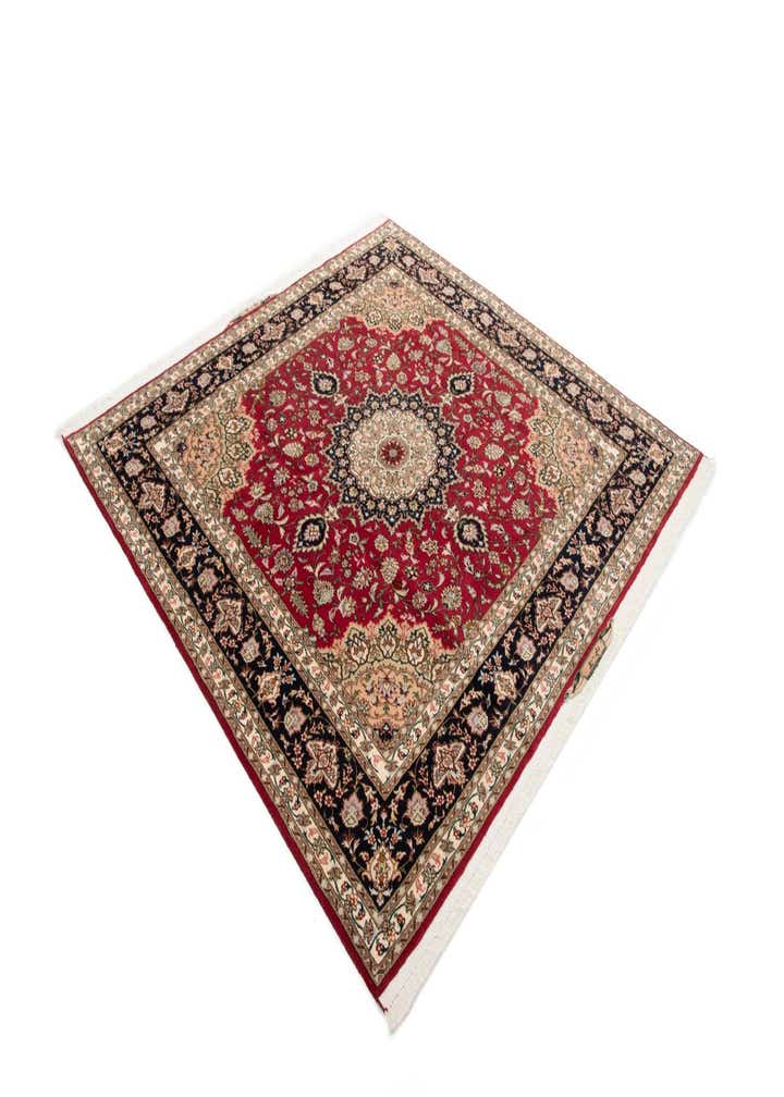 6' 7 x 6' 7 Tabriz Square Rug