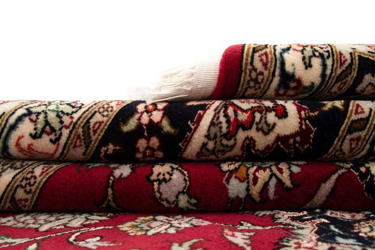 Detail image of 6' 7 x 6' 7 Tabriz Square Rug