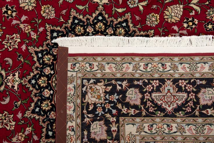 Detail image of 6' 7 x 6' 7 Tabriz Square Rug