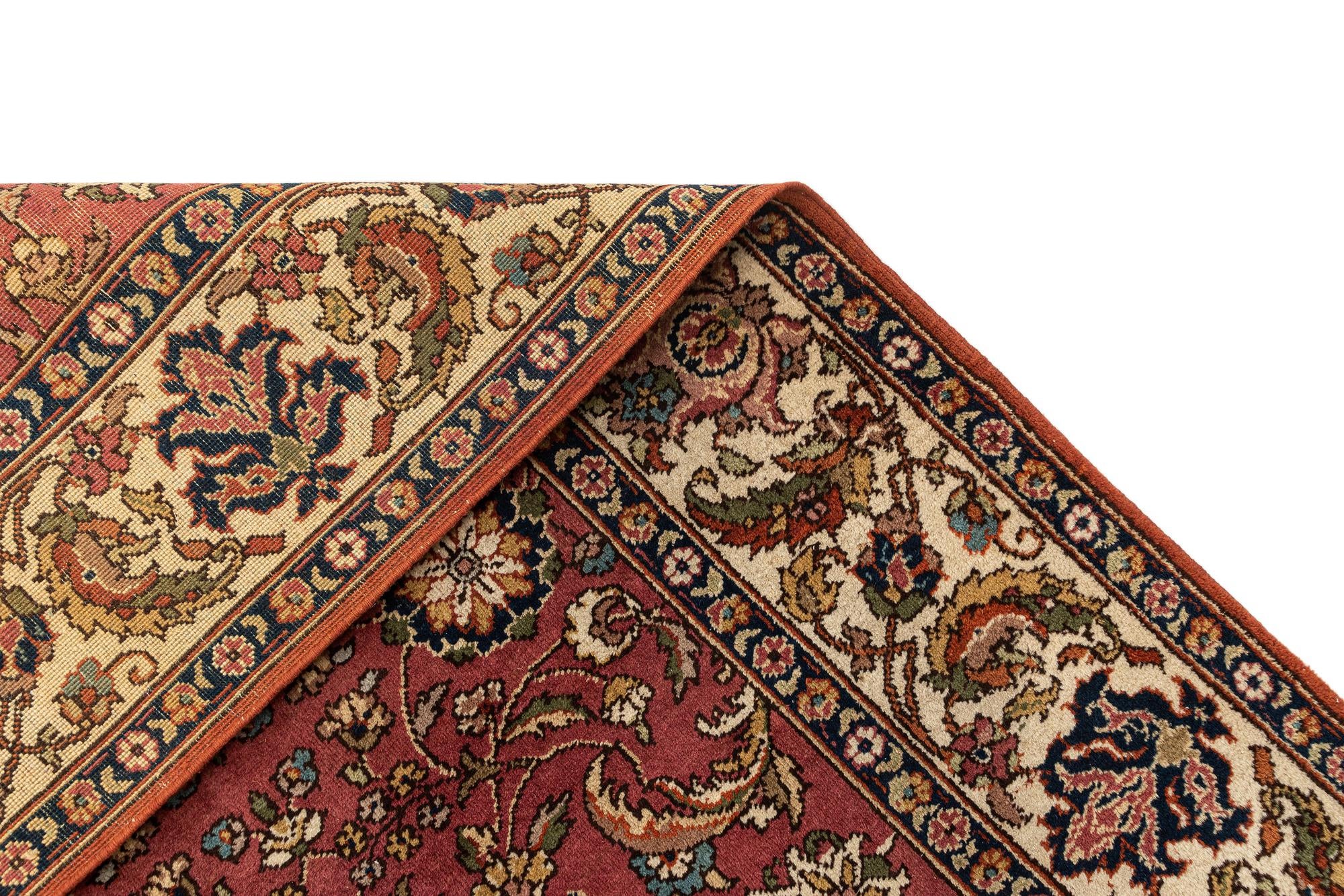 7' 7 x 7' 7 Tabriz Square Rug