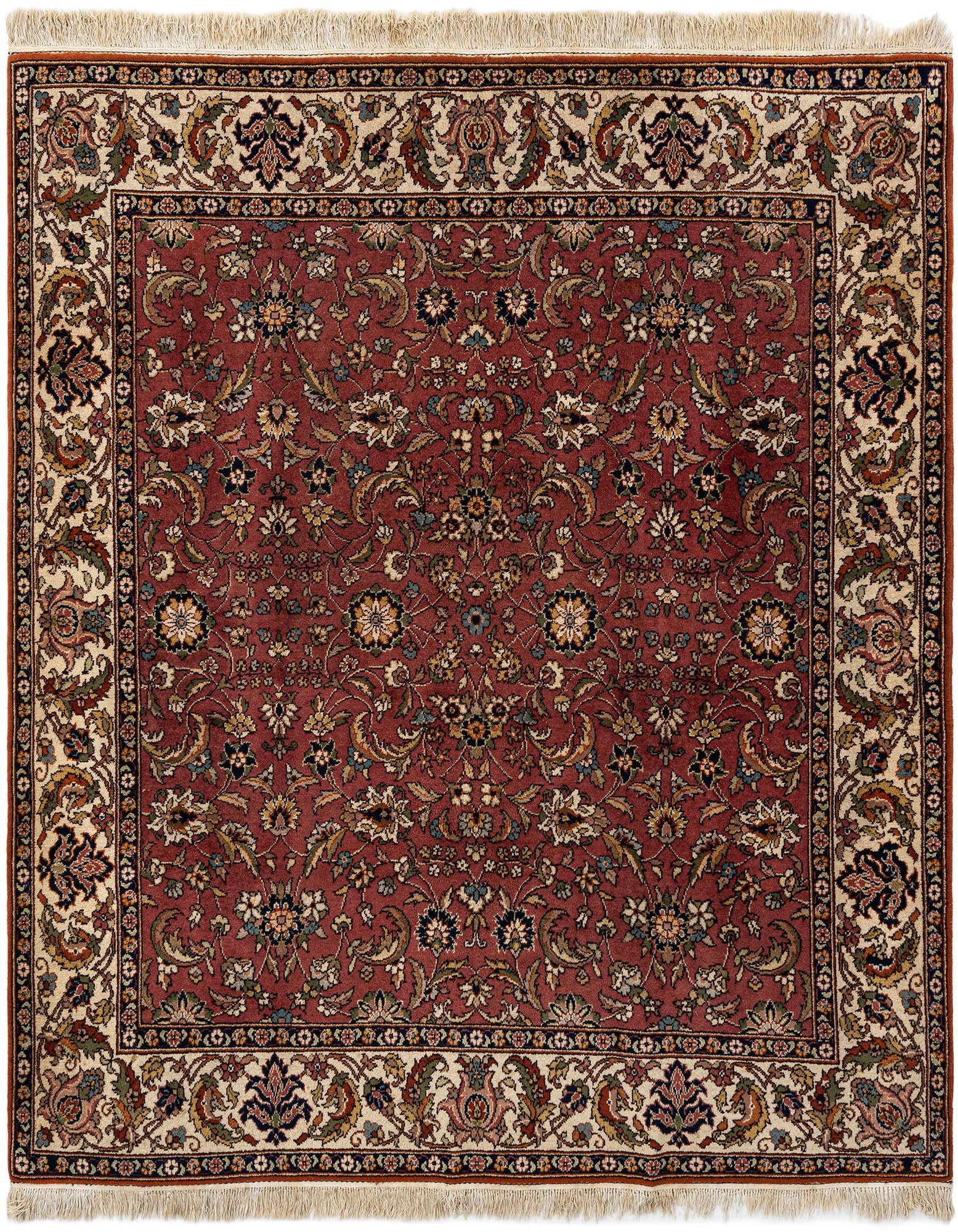 7' 7 x 7' 7 Tabriz Square Rug