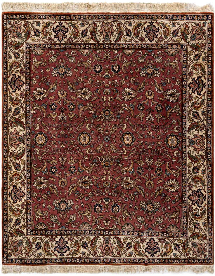 Detail image of 7' 7 x 7' 7 Tabriz Square Rug