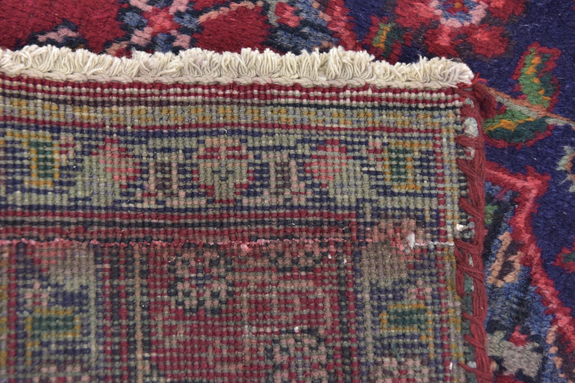 4' 7 x 5' Tabriz Wool Square Rug