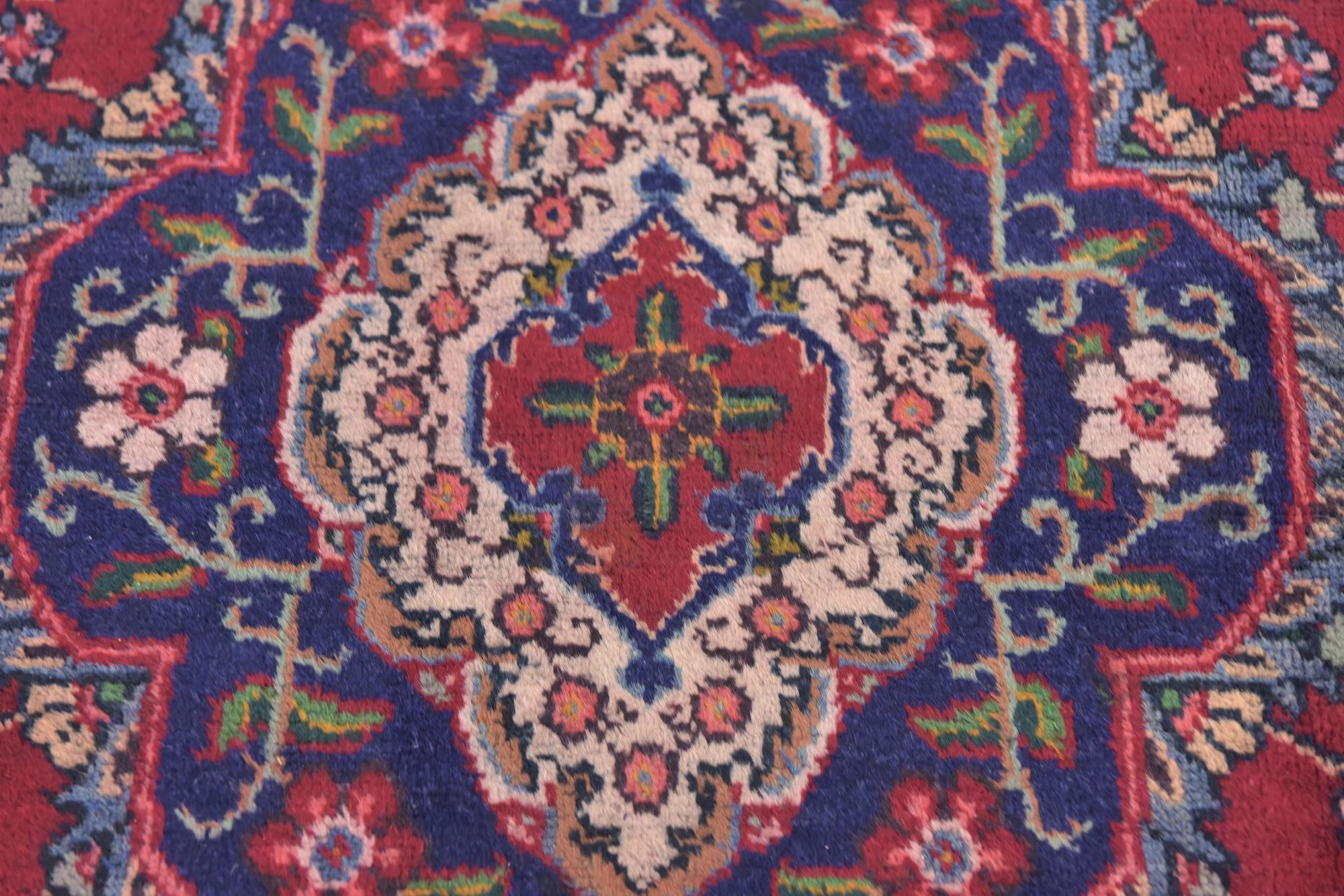 4' 7 x 5' Tabriz Wool Square Rug