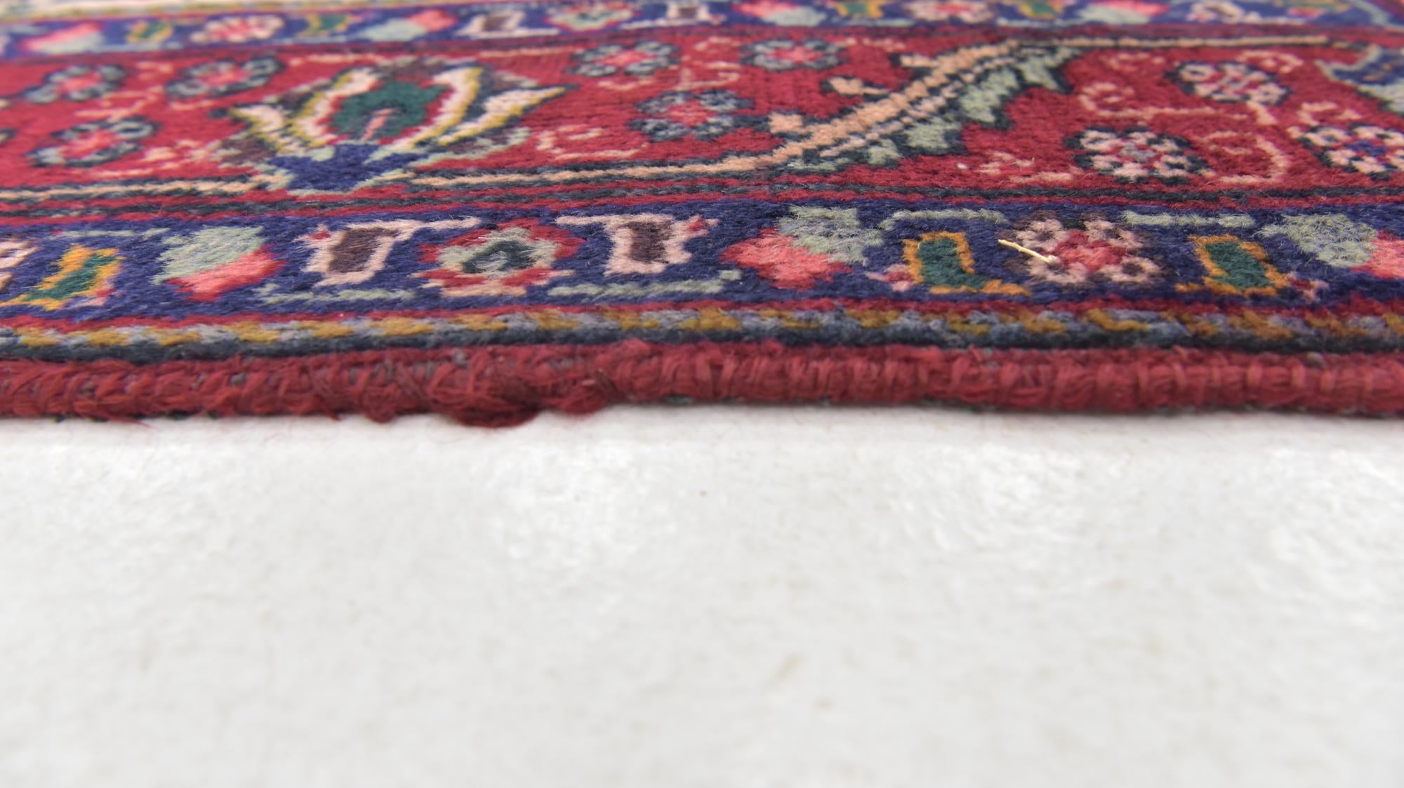 4' 7 x 5' Tabriz Wool Square Rug