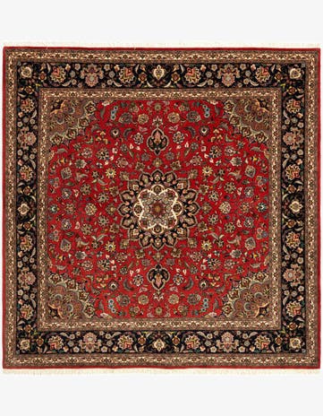 6' 8 x 6' 8 Tabriz Square Rug