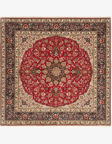 6' 8 x 6' 9 Tabriz Square Rug