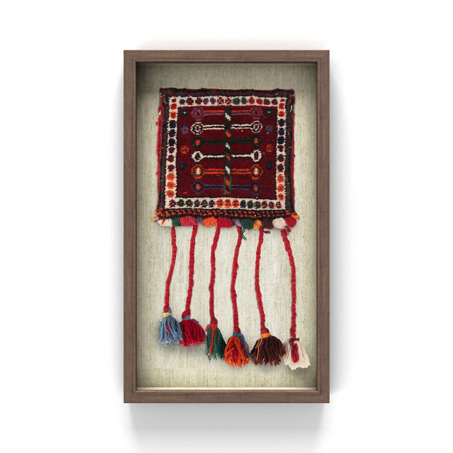 1' 1 x 1' 8 Textile Wall Art Square Rug