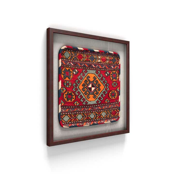 1' 6 x 1' 7 Textile Wall Art Square Rug