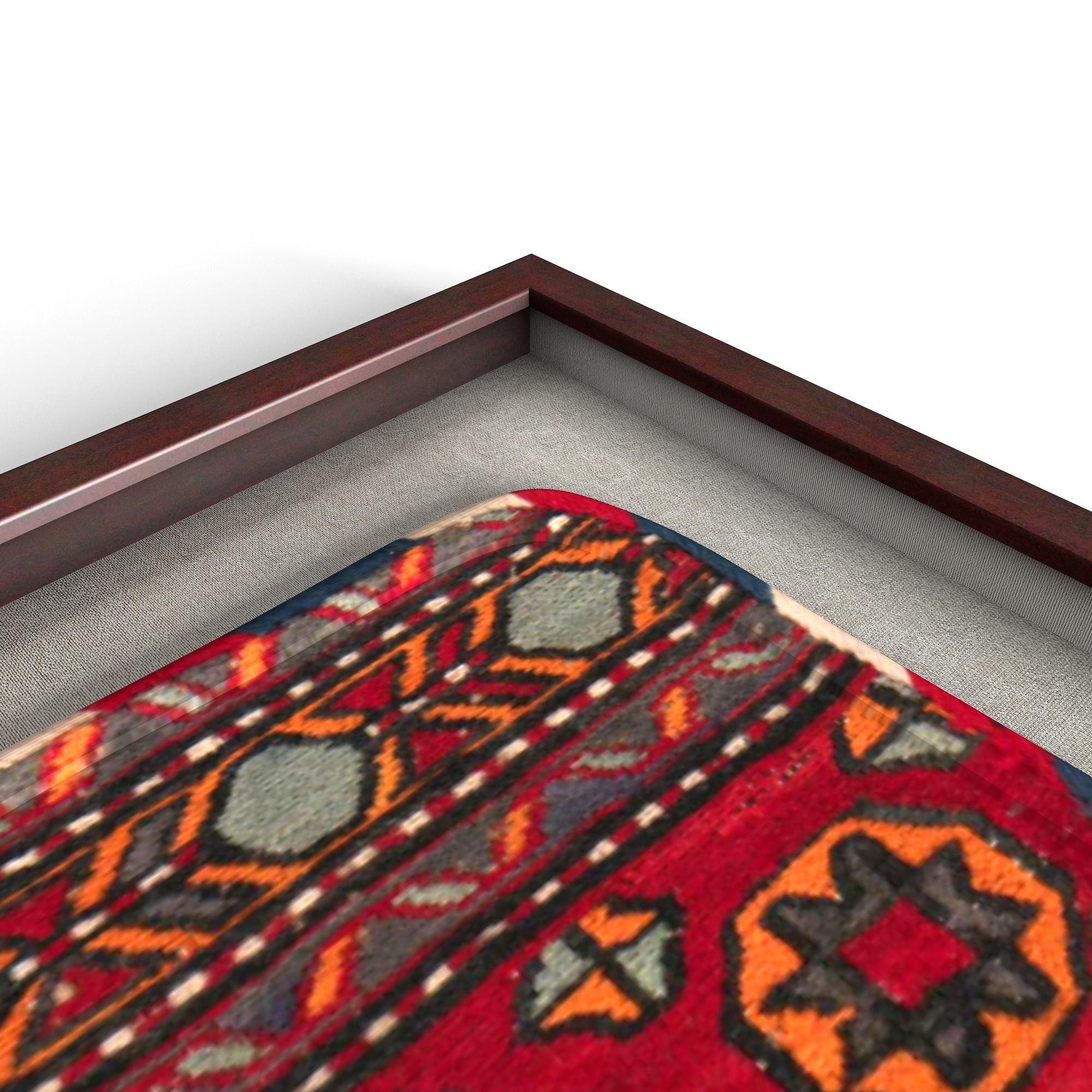 1' 6 x 1' 7 Textile Wall Art Square Rug