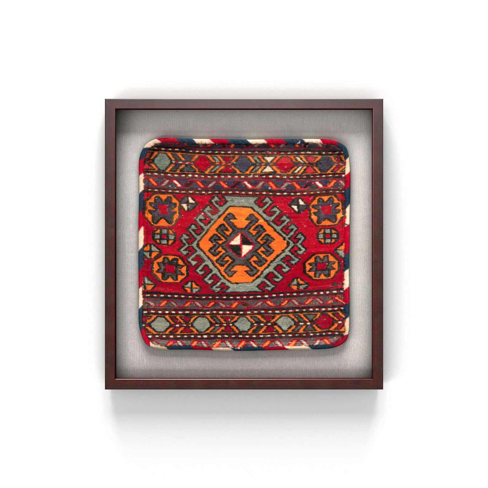 1' 6 x 1' 7 Textile Wall Art Square Rug