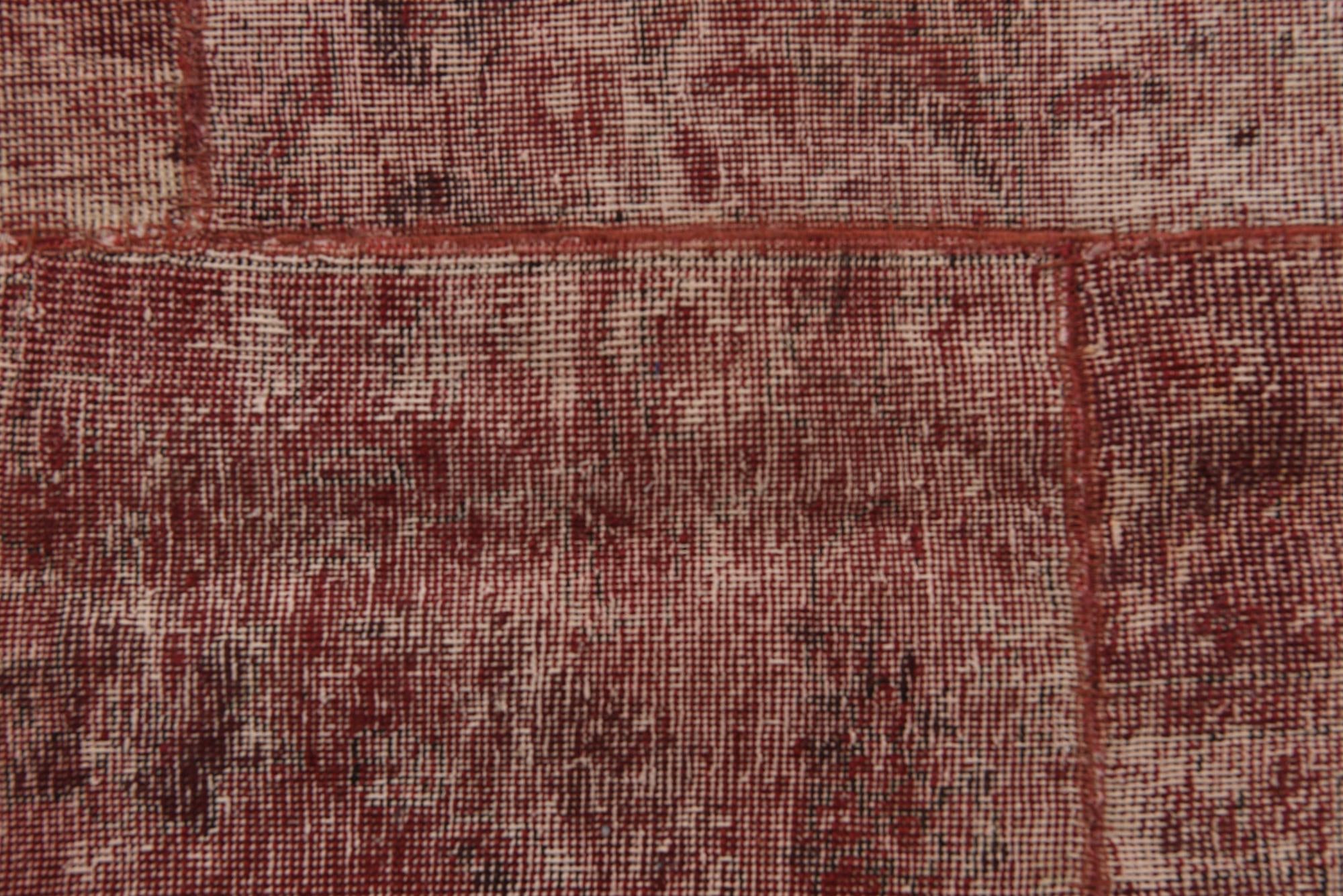 5' x 6' 8 Hand Knotted Ultra Vintage Persian Wool Square Rug