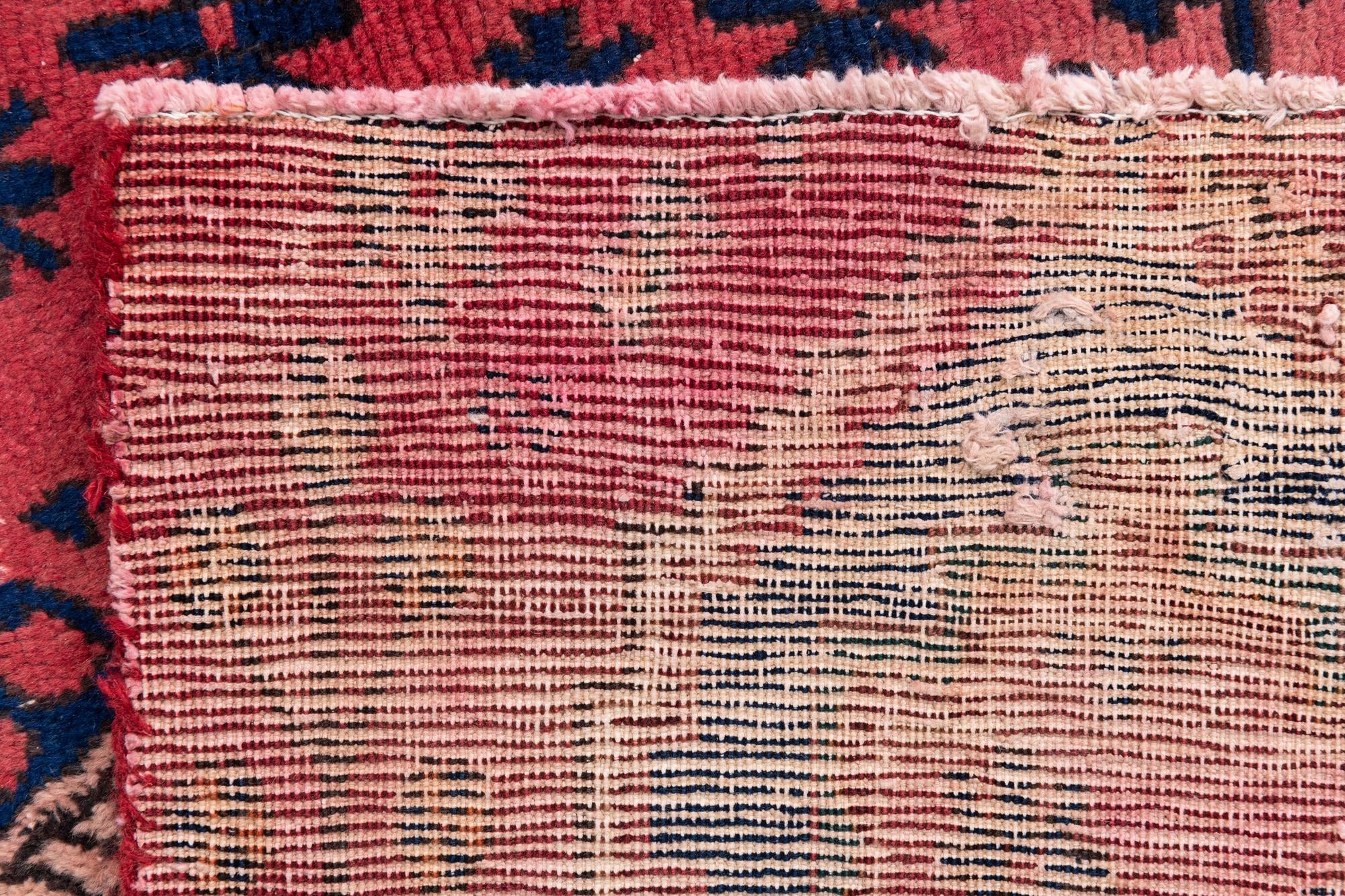 4' 1 x 4' 1 Hand Knotted Ultra Vintage Persian Wool Square Rug