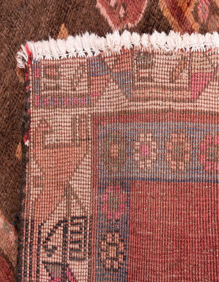 Detail image of 3' 5 x 3' 8  Hand Knotted Ultra Vintage Persian Wool Square Rug