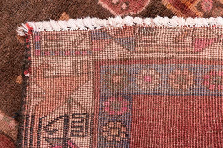 3' 5 x 3' 8 Hand Knotted Ultra Vintage Persian Wool Square Rug