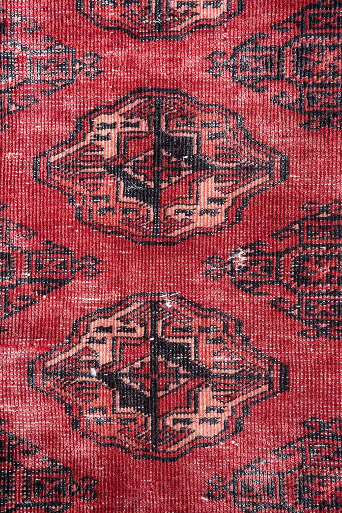 10' x 10' 6 Hand Knotted Ultra Vintage Persian Wool Square Rug