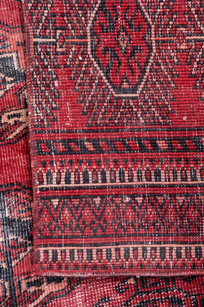 10' x 10' 6 Hand Knotted Ultra Vintage Persian Wool Square Rug