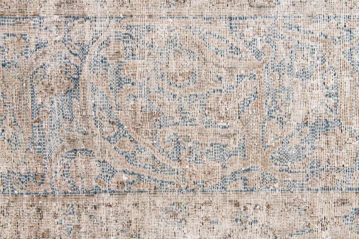 8' 10 x 9' 6 Hand Knotted Ultra Vintage Persian Wool Square Rug