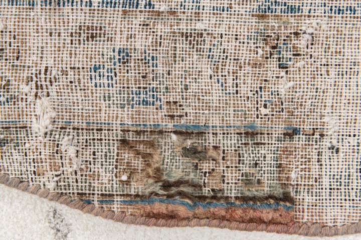 8' 10 x 9' 6 Hand Knotted Ultra Vintage Persian Wool Square Rug