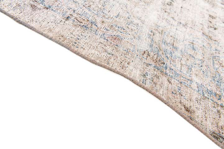 8' 10 x 9' 6 Hand Knotted Ultra Vintage Persian Wool Square Rug