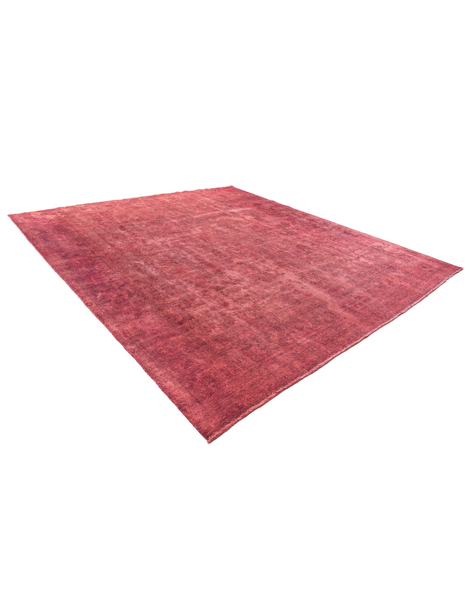 11' 2 x 12' 5 Hand Knotted Ultra Vintage Persian Wool Square Rug