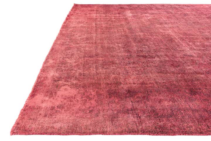 11' 2 x 12' 5 Hand Knotted Ultra Vintage Persian Wool Square Rug