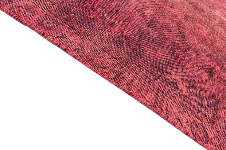 Detail image of 11' 2 x 12' 5 Hand Knotted Ultra Vintage Persian Wool Square Rug