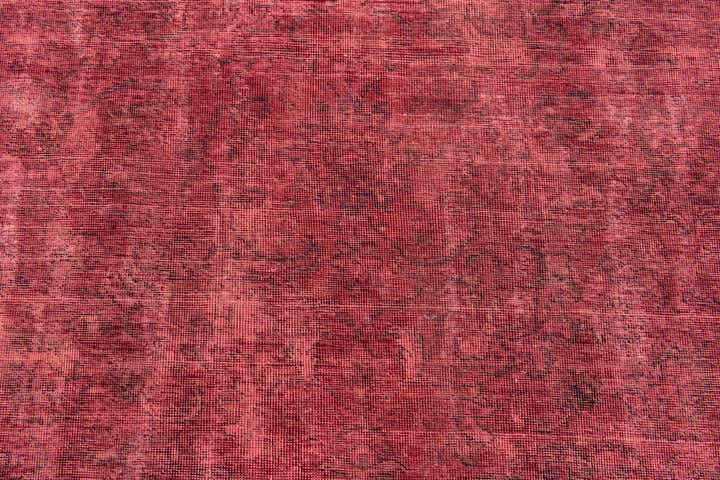 11' 2 x 12' 5 Hand Knotted Ultra Vintage Persian Wool Square Rug