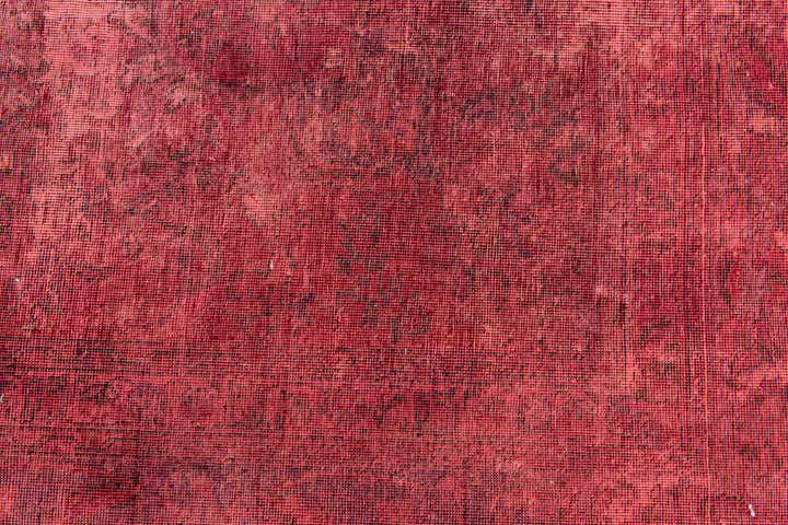 11' 2 x 12' 5 Hand Knotted Ultra Vintage Persian Wool Square Rug