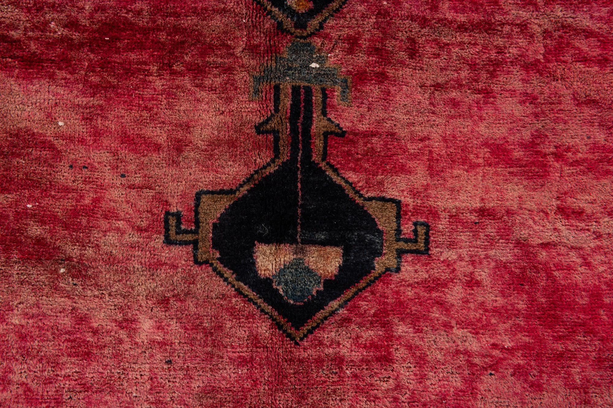 155cm x 185cm anudado a mano Ultra Vintage Alfombra Persa Lana Cuadrado