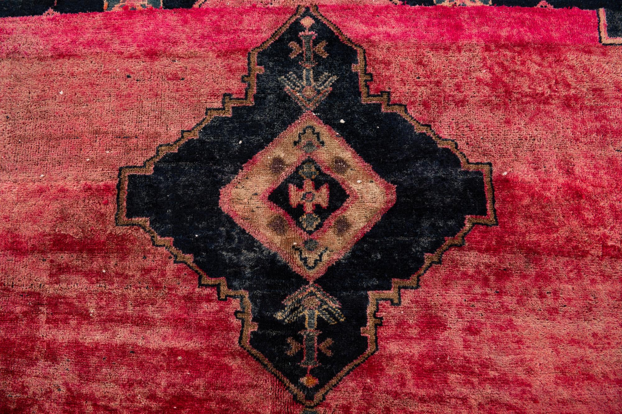 155cm x 185cm anudado a mano Ultra Vintage Alfombra Persa Lana Cuadrado